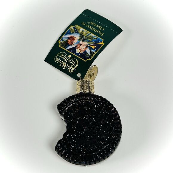 Old World Christmas Glass Blown Ornament Sandwich Cookie - New With Tags OWC - Picture 7 of 13